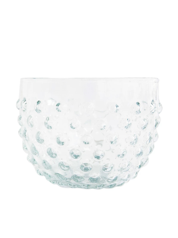 Glass Hobnail Bowl