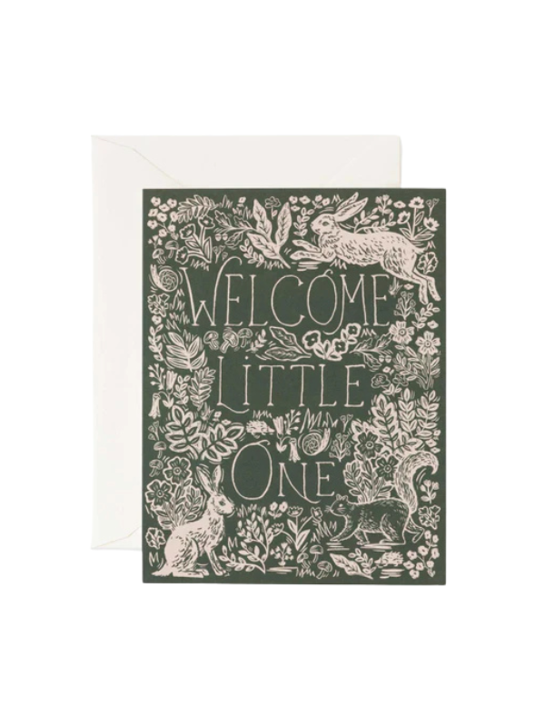 Welcome Little One Card by Rifle Paper Co.