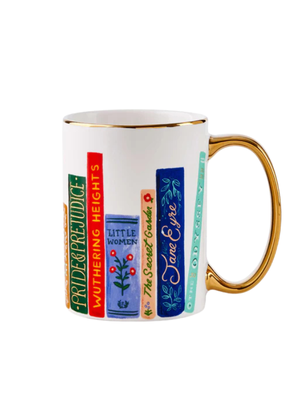 Book Club Mug by Rifle Paper Co.