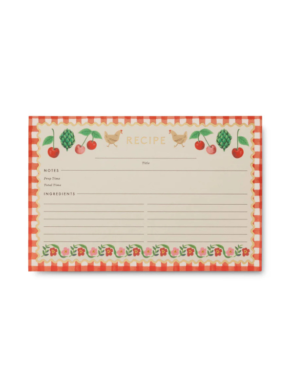 Cherry Farm Recipe Cards by Rifle Paper Co.
