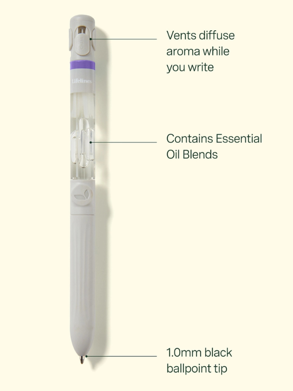 Lifelines Pen Diffuser with Essential Oil Blends - Crisp Mountain Air