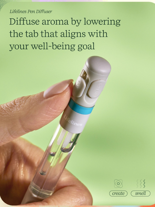 Lifelines Pen Diffuser with Essential Oil Blends - Crisp Mountain Air
