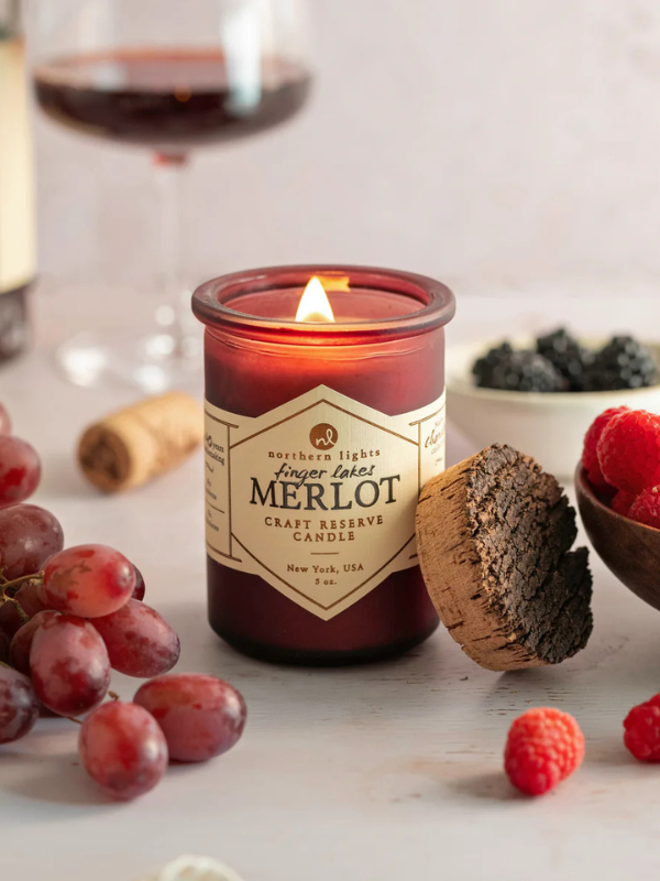 Finger Lakes Merlot Candle
