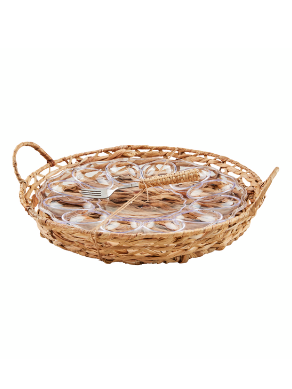 Abby Scott & JT Philpott-Woven Acrylic Deviled Egg Tray Set