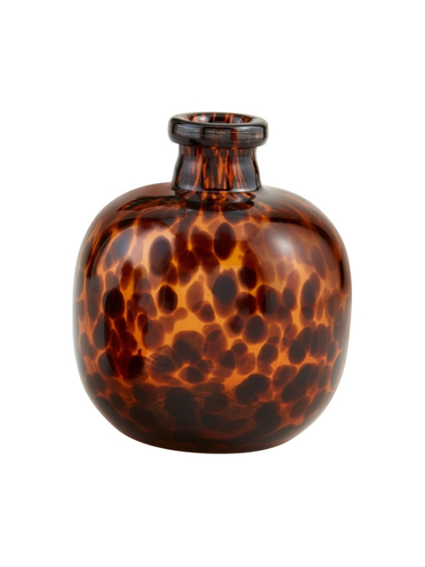 Large Tortoise Glass Vase