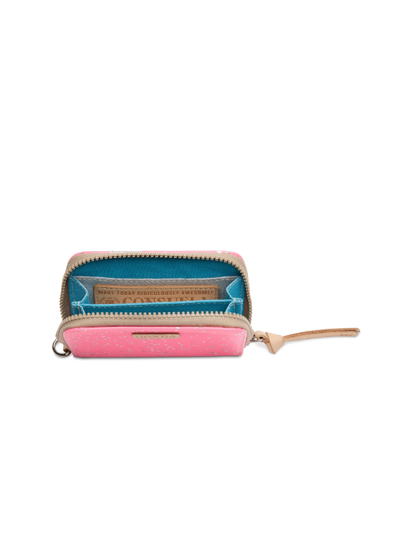 Shine Zippy Wallet By Consuela