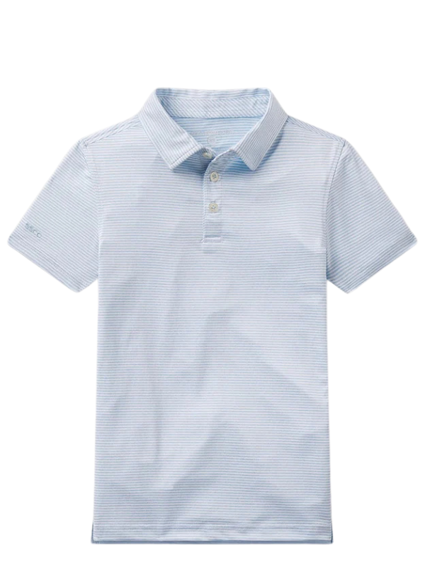 YOUTH Boys Heather Madison Polo in Crystal Lake By Southern Shirt Co.