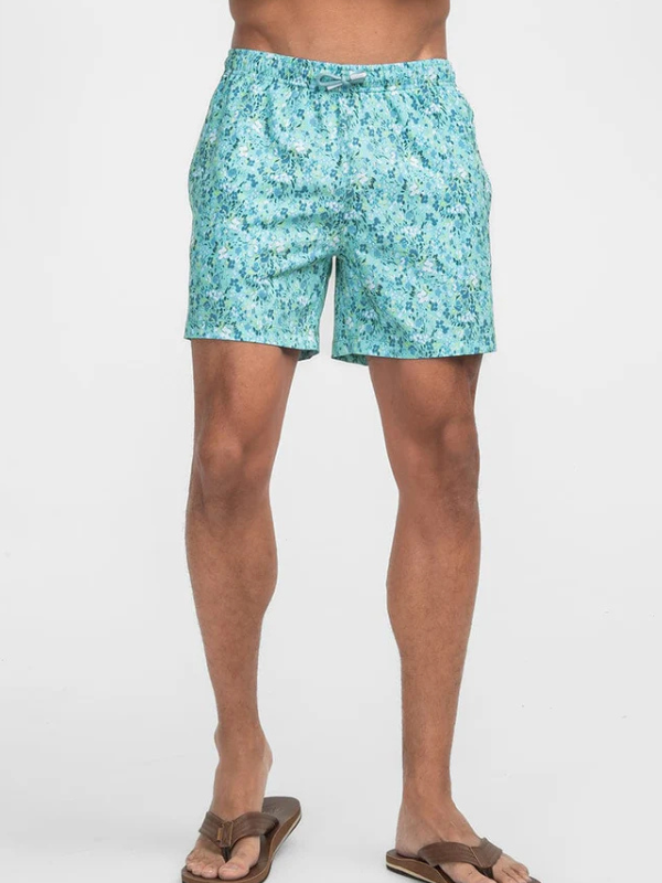 Serenity Springs Mens Swim Shorts by Southern Shirt Co.