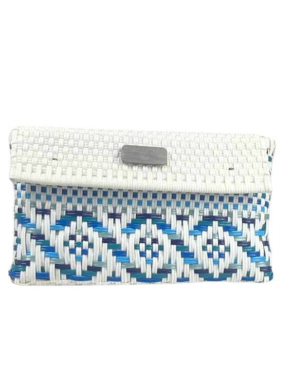 Venecia Upcycled, Handwoven Clutch By Maria Victoria