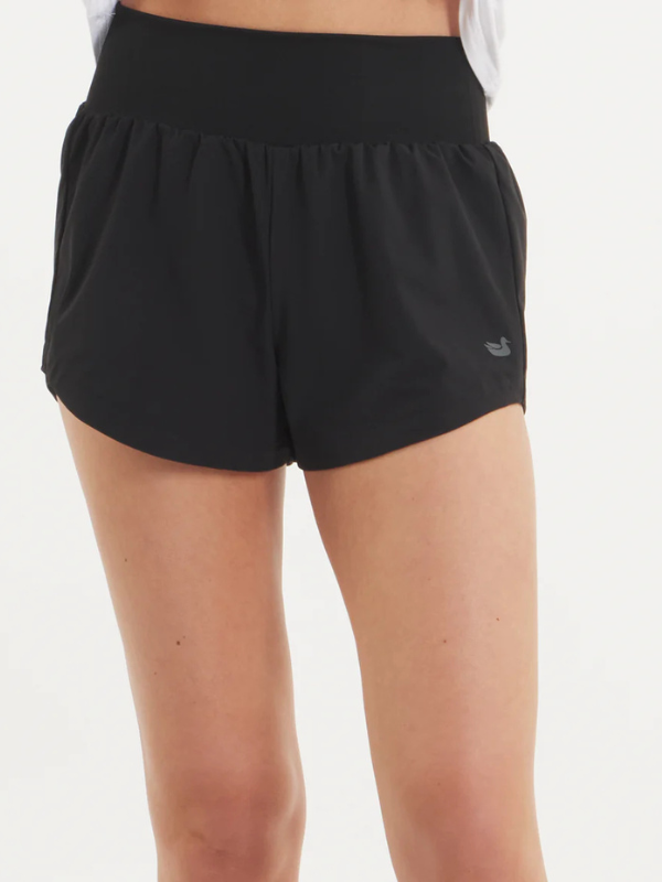 Kiki Active Short in Black By Southern Marsh
