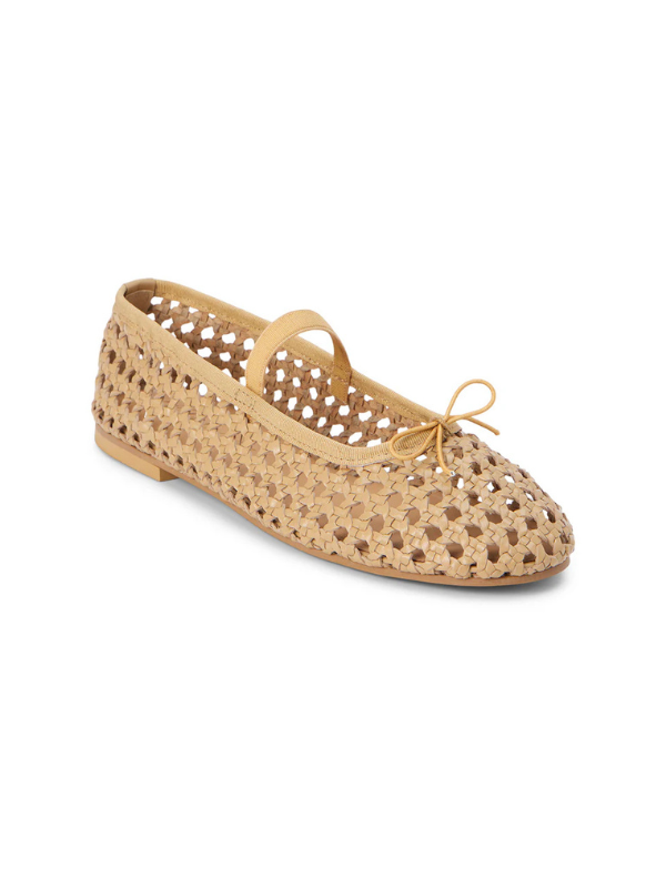 Eloise Ballet Flat In Natural By Matisse