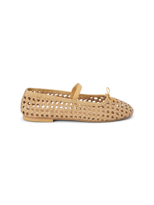 Eloise Ballet Flat In Natural By Matisse