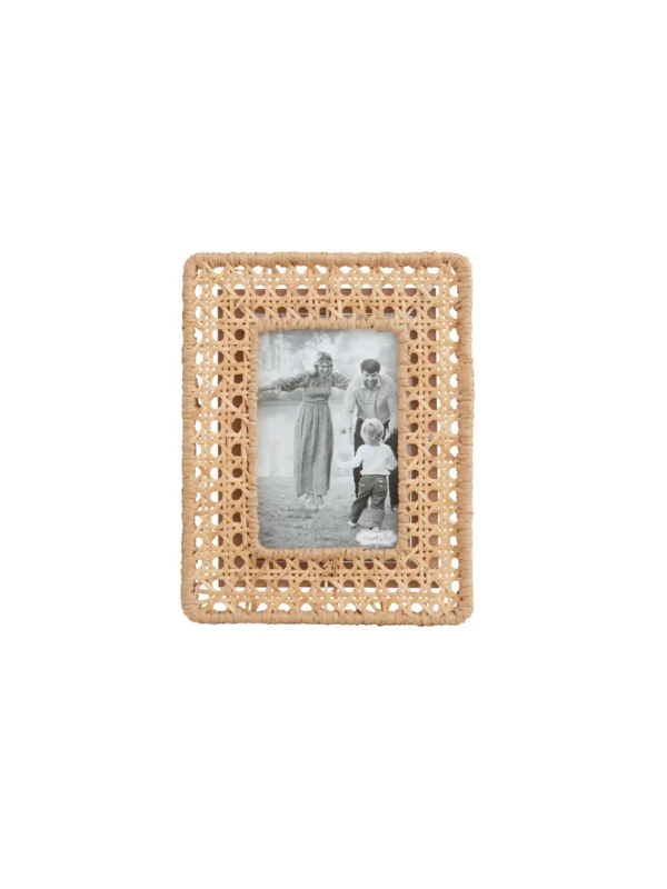 Small Woven Cane Frame