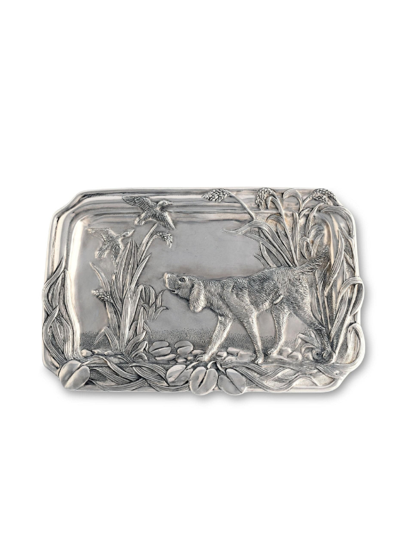 Hunting Dog Catch All Tray By Vagabond House