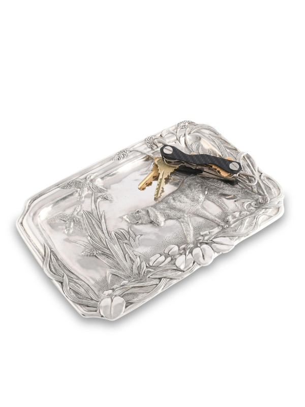 Hunting Dog Catch All Tray By Vagabond House