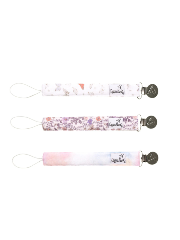 Flora Binky Clip By Copper Pearl