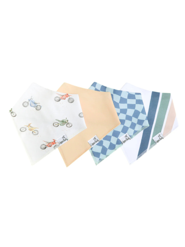 Ryder Bandana Bib Set By Copper Pearl
