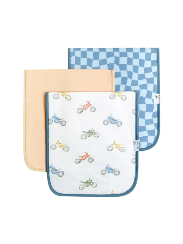 Ryder Burp Cloths By Copper Pearl
