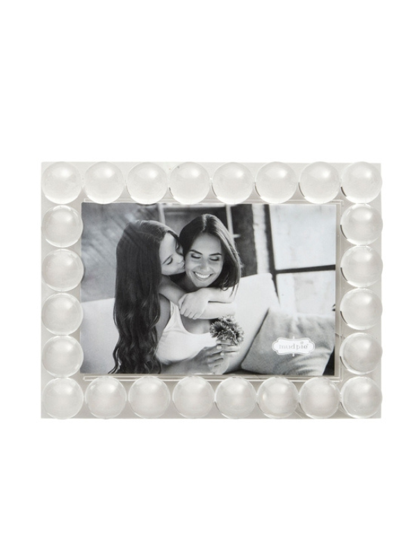 Small Beaded Acrylic Frame