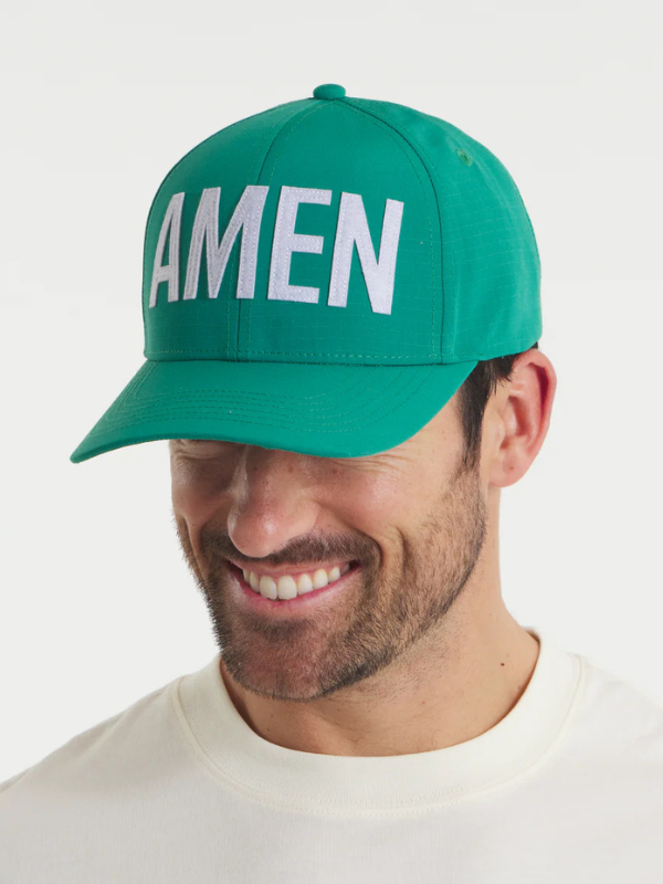 Champions Amen Hat in Green