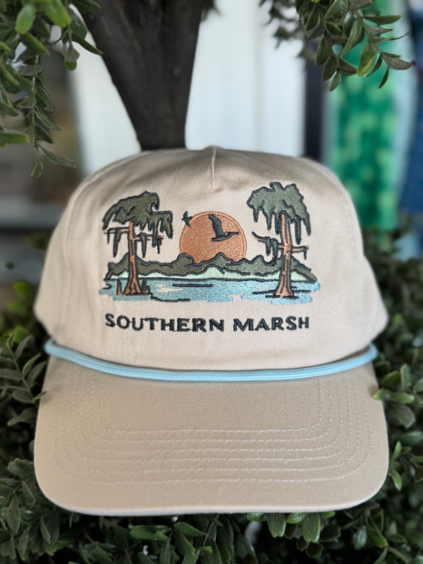 Swamp Ensenada Rope Hat in Audubon Tan By Southern Marsh