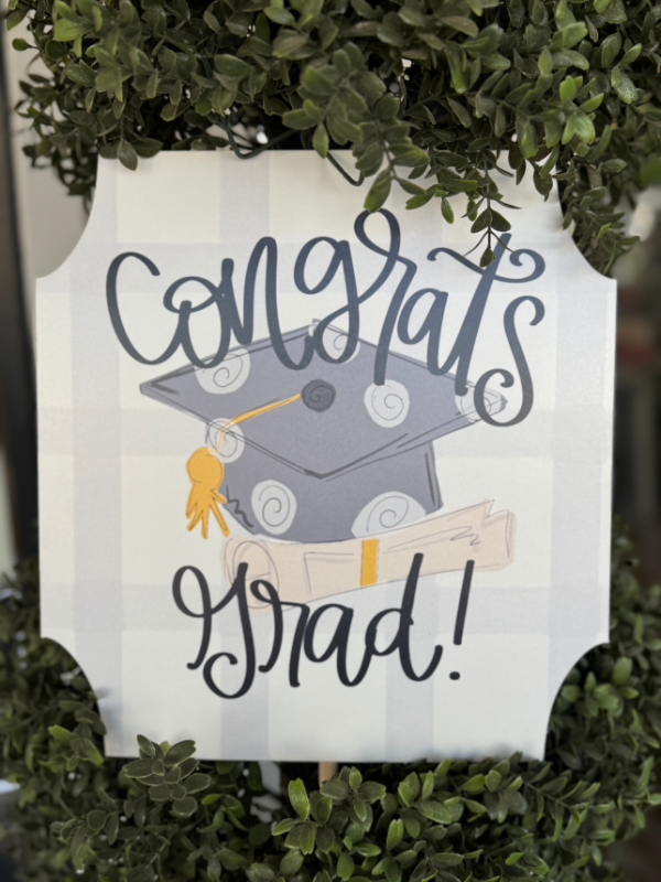 Congrats Grad Topper