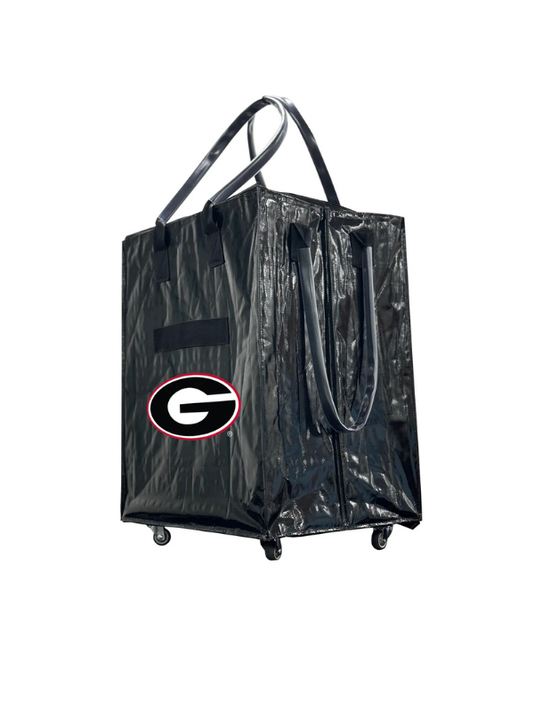 UGA Black Rolling Bag