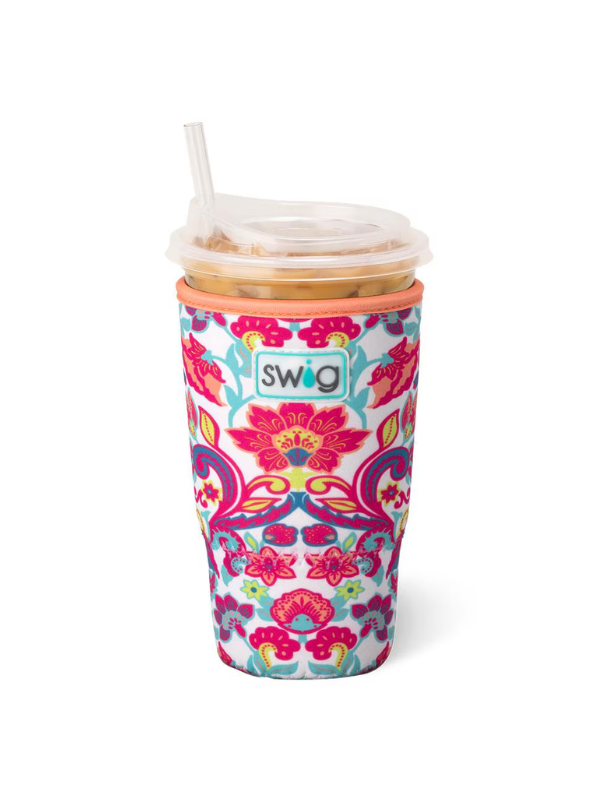 Flourish Large Iced Cup Coolie By Swig