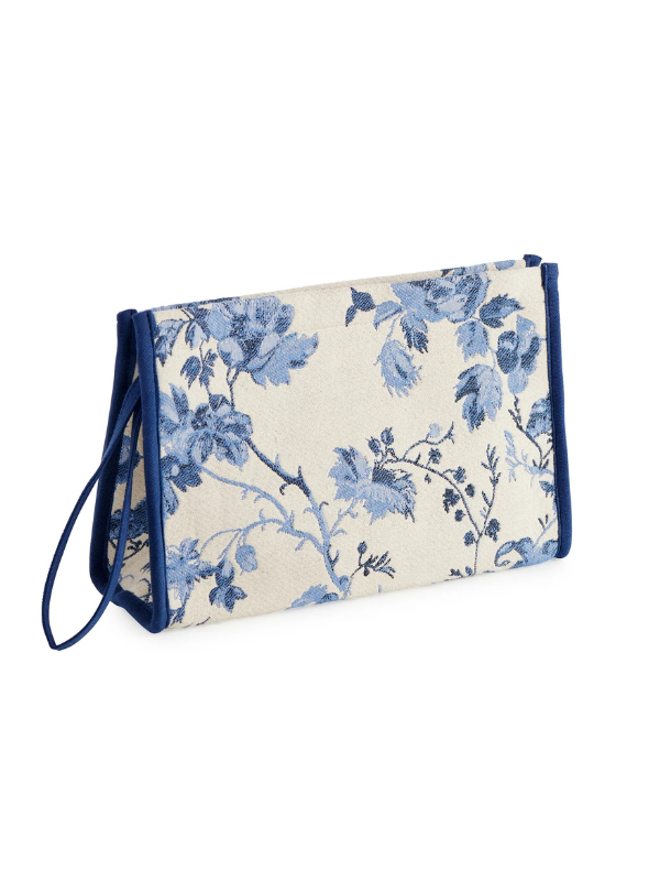 Fiorella Floral Zip Pouch