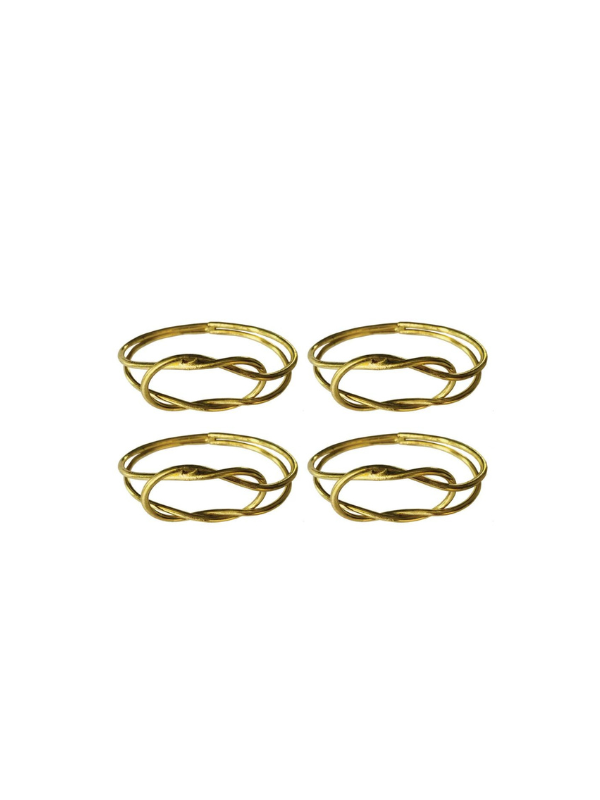 Gold Iron Napkin Ring