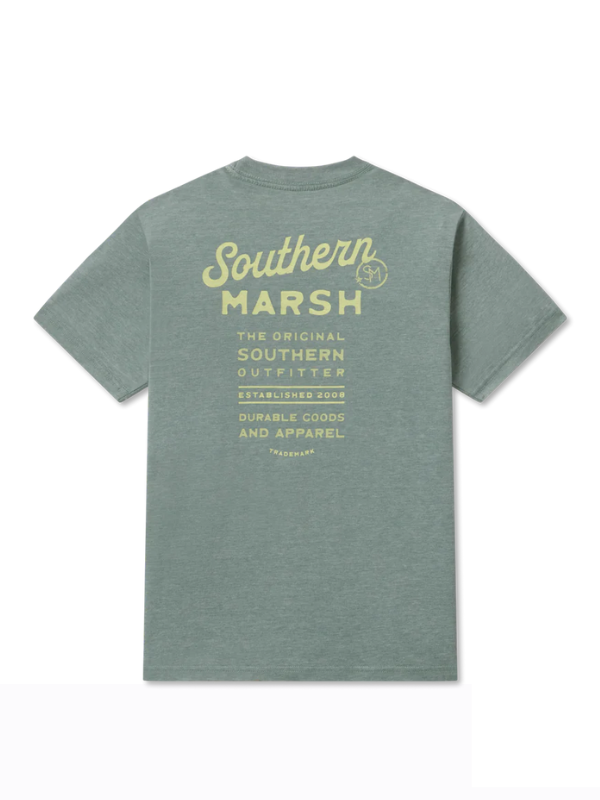 Youth Superior Select Seawash Tee by Southern Marsh