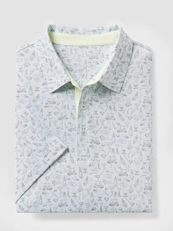 Tapped In Printed Polo by Southern Shirt Co.