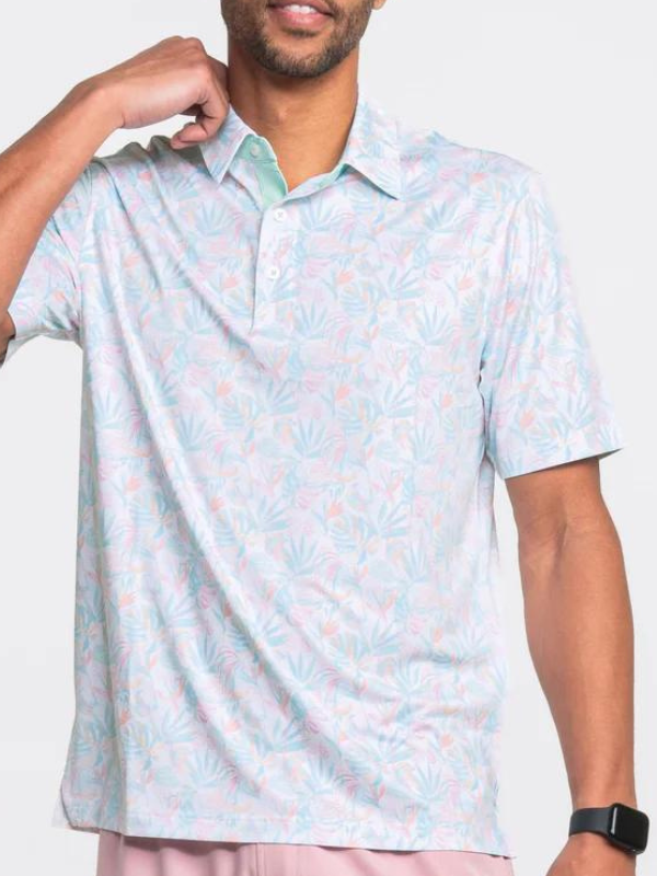 Island Oasis Printed Polo by Southern Shirt Co.