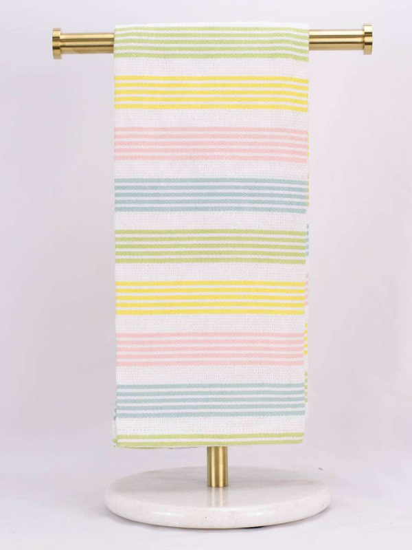 Springtime Stripe Hand Towel