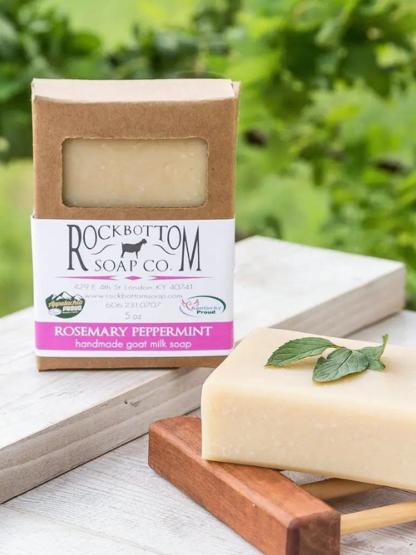 Rosemary Peppermint Goat Milk Soap