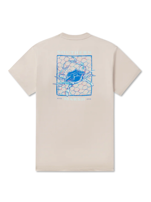 Blue Crab Tee by Southern Marsh
