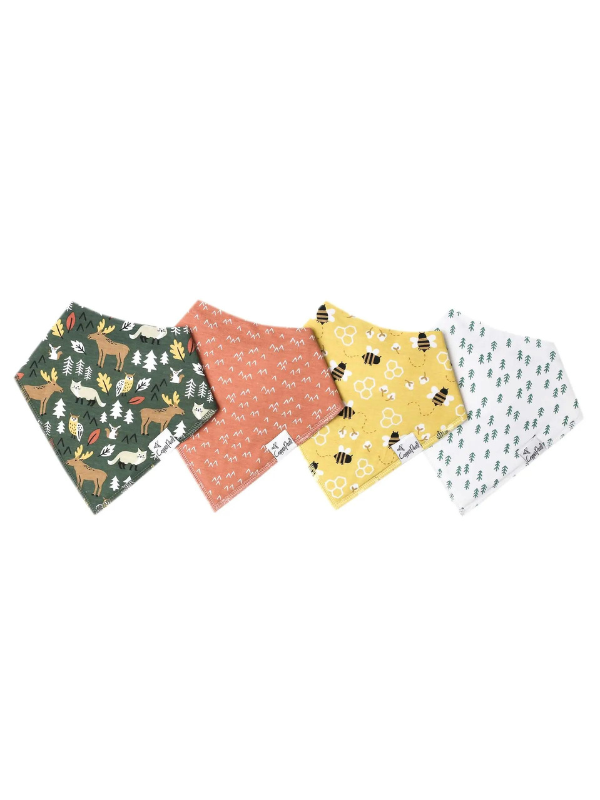 Atwood Bandana Bibs by Copper Pearl