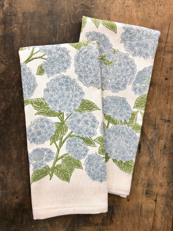 Hydrangea Kitchen Towel