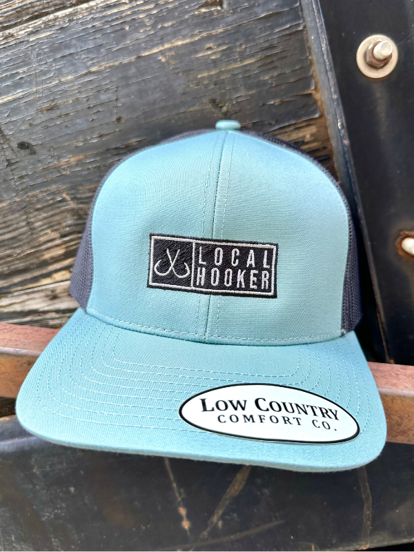 Local Hooker Smoke Blue/Charcoal Hat by Good Ole Boys