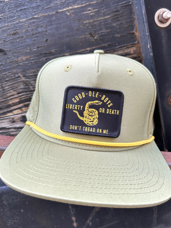 Don’t Tread on Me Patch Hat by Good Ole Boys