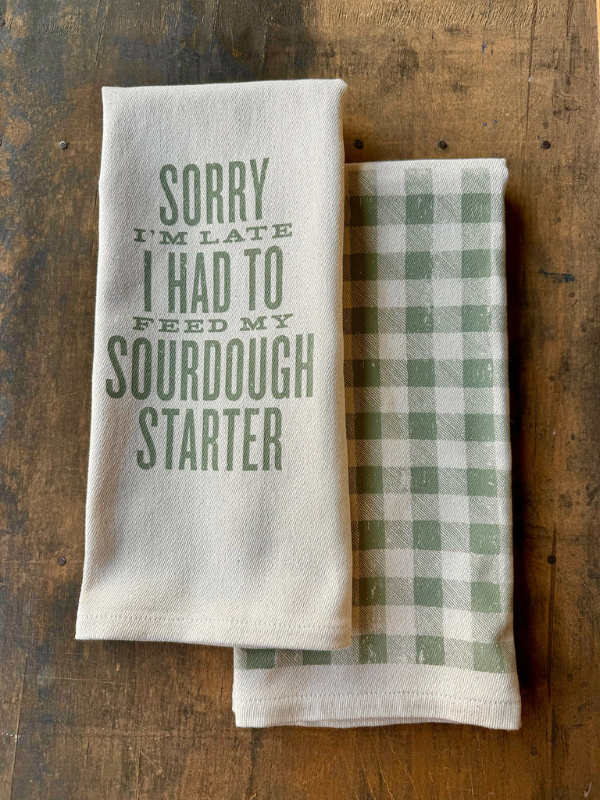 Sourdough Starter Kitchen Towel