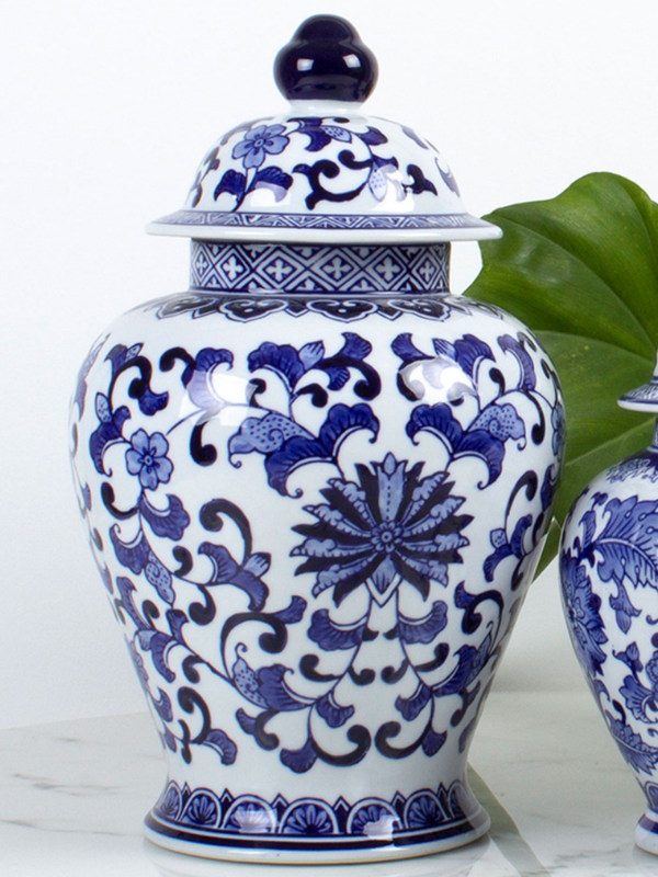 Blue Chinoiserie Extra Large Ginger Jar