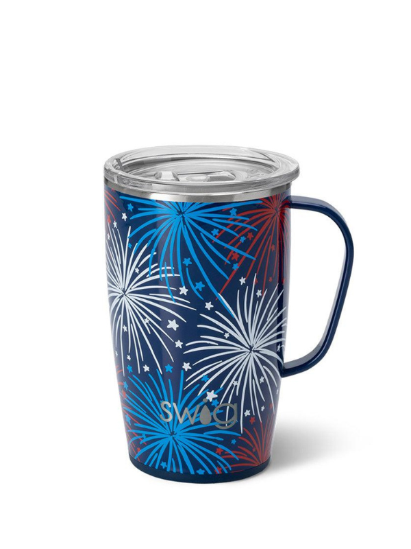 Fireworks 18oz Travel Mug by Swig Life