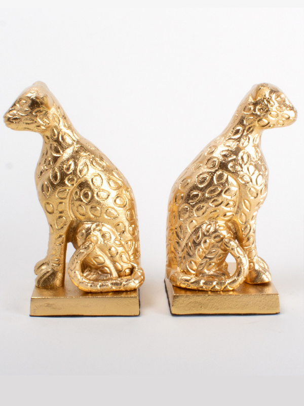 Marley & Luke Wedding Registry - Leopard Bookend