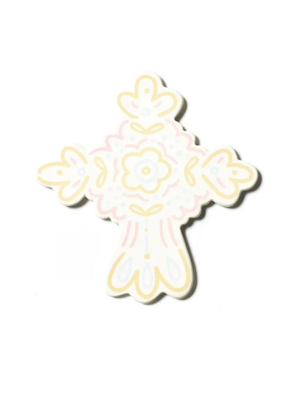 Big Pastel Fanciful Cross Attachment by Happy Everything