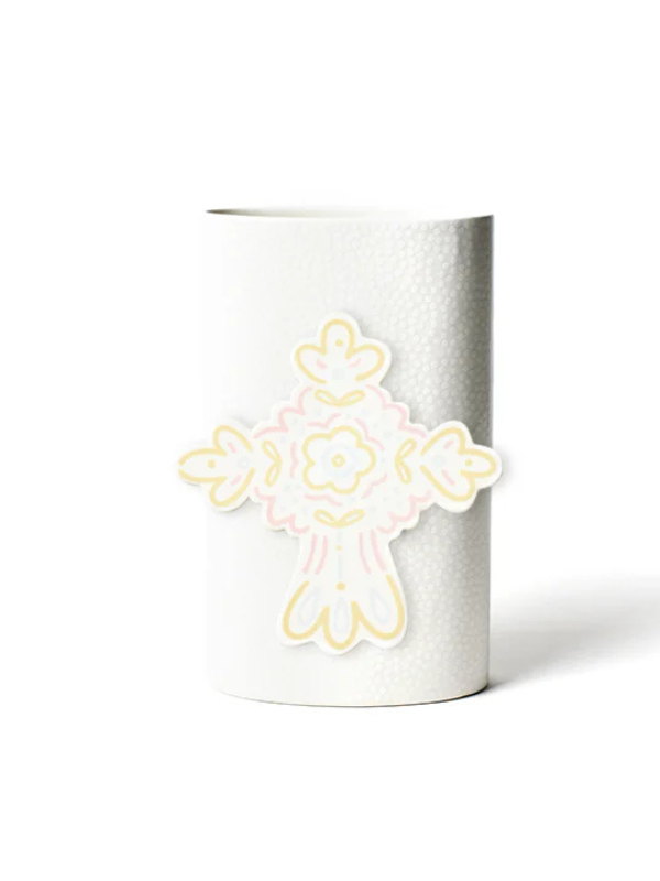Big Pastel Fanciful Cross Attachment by Happy Everything