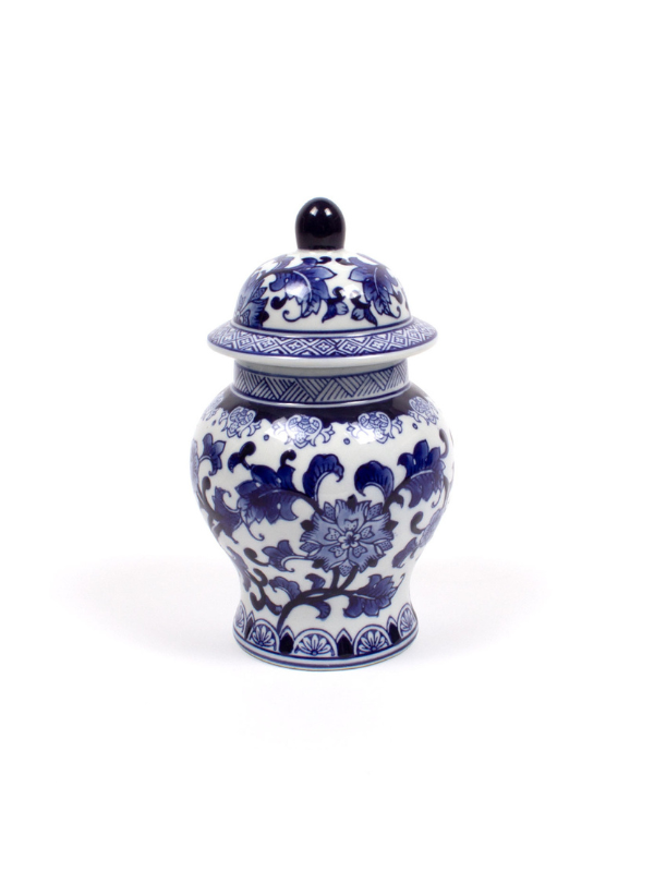 Blue Chinoiserie Small Ginger Jar