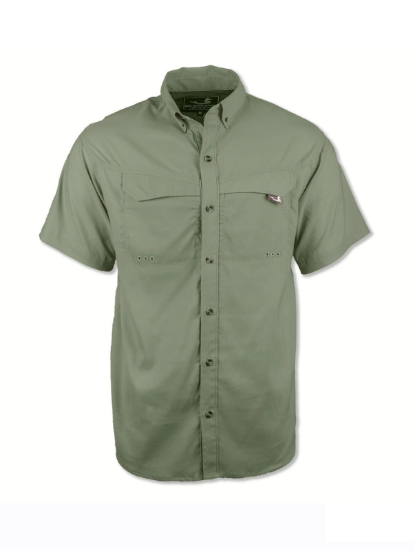 The Drifter Sport Shirt in Sage by Dixie Decoys