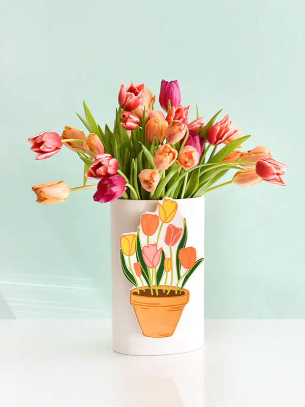 Big Pot of Tulips Attachment by Happy Everything