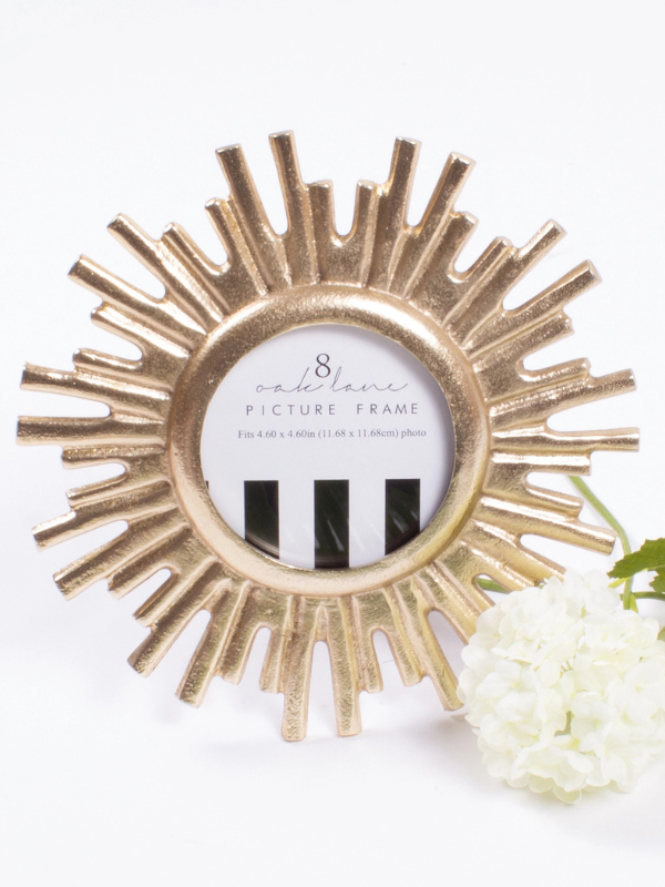 Gold Starburst 4x6 Picture Frame